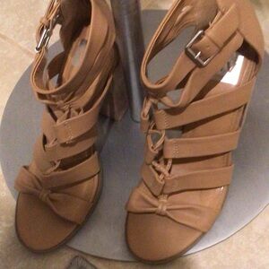 DV by Dolce Vita Tan Billy Strappy Sandals